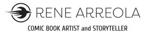 Rene Arreola comic book artist and storyteller logo