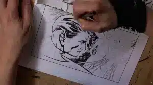 inking Baldor The Sky Dreamers page 4